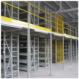 Mazzanine Floor & Steel Platform Shelf Rack Products thumbnail-1