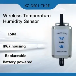 Indoor and Outdoor Iot LoRa Wireless Temperature and Humidity Sensor for Farming Warehouse Greenhouse Use thumbnail-2
