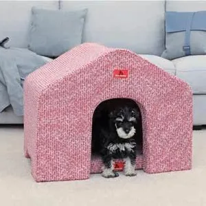 Luxury Pet Villa With Memory Foam Bed thumbnail-1