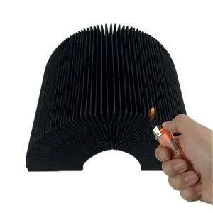 Factory Customized Flexible Foldable Accordion Dust Cover Linear Guide Cover for Laser Machine thumbnail-4