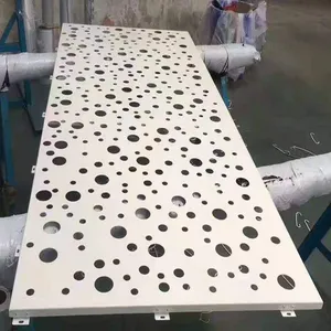 Artistic Perforated Aluminum Panel Exterior Wall, 2.5mm Perforated Aluminum Single Panel, Custom Processing Supported According to Provided Drawings thumbnail-3