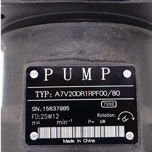 A7VSeries A7V20DR1RPF00/80 Hydraulic Piston Pump A7V A7V55 A7V58 A7V80 A7V107 A7V160 A7V200 A7V225 A7V250 A7V355 A7V500 thumbnail-6