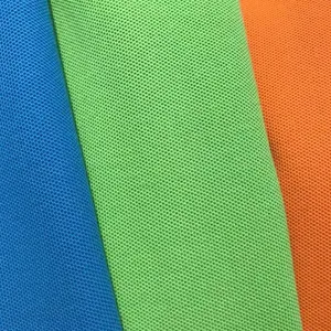 Guangzhifeng 5966# Classic Double Pique, 210g In-stock Cotton-polyester Double Pique With Singed Finish, Comfortable Handfeel, Suitable for Uniforms, Advertising and Casual Wear Fabrics thumbnail-2