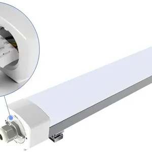 Wind Power Tower Tube Three-proof Light 20W With Emergency Wind Power Nacelle Three-proof Light thumbnail-2