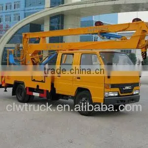 16m Operation Height Hydraulic Beam Lifter,JMC Crew Cab Mobile Platform Truck thumbnail-1