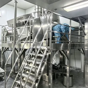 50-1000L Food/medicine Inclined Granulator|pelletizer|eir|ichina|Inclined Mixer|High-speed Granulator thumbnail-2