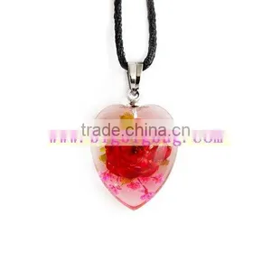 Insect Necklace Premium Amber Souvenir Gift FD53SQ13 thumbnail-1