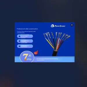 Oil-resistant, Wear-resistant, Acid and Alkali-resistant Ul2570(sp) 80℃ 600v Pvc Power Cable (twisted Pair Shielded) thumbnail-1