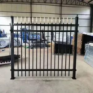 Galvanized Zinc Steel Fence With 2.5m Height 3.0mm Wire Dia Welded Grid Mesh 100x50mm thumbnail-3
