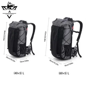 Large Range Sizes Premium Waterproof Ripstop Nylon Ultralight Outdoor Hiking Sports Backpack thumbnail-5