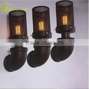 New Vintage Retro Stair Iron Tube Outdoor Wall Light thumbnail-1