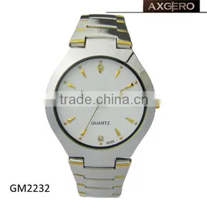 King Quartz Stainless Steel Watch for Couples thumbnail-4