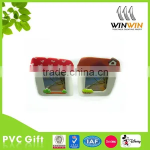 Specialized Manufacturer Custom Logo Soft PVC 2D Photo Frame For Souvenir thumbnail-1