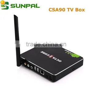 CSA90 CSA91 2GB RAM 16GB EMMC Flash Octa Core Rk3368 Cpu Android l 5.1 Lollipop Smart tv Box Best OTT TV Box thumbnail-4