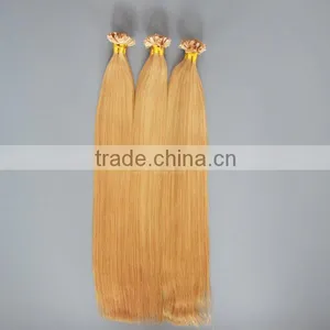 U V I Flat Tip Blonde Hair Extension Bundles thumbnail-1