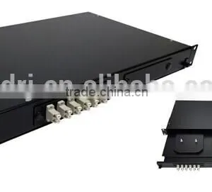 6 Port Duplex LC Connector Optical Fiber Rack Mount,19' Fiber Odf Rack thumbnail-1