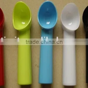 COLORFUL SIMPLE PLASTIC PS ICE CREAM SPOON FOR SUPERMARKET thumbnail-5