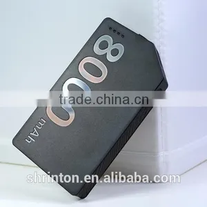 2015 Manufacture Supply, Fast Charging Smart Mobile Portable Cell Phone Power Bank 8000mah thumbnail-4