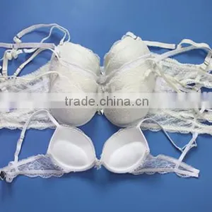 OEM Service /Classical White Padded Bra Suit for Ladies thumbnail-4
