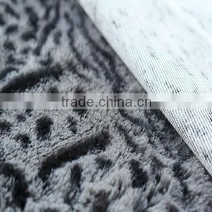pv Plush Fabric Women Cloth Knit Pile Fabric thumbnail-2