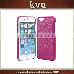 2016 New Genuine Leather Case Three Back Card Phone Cover for Iphone6s thumbnail-1