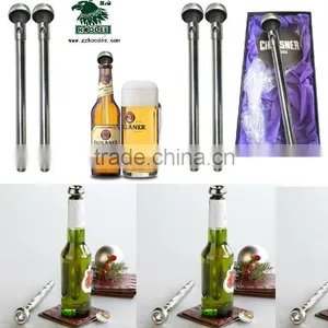 Wine Accessories Reusable Stainless Steel Chiller for Beer thumbnail-2