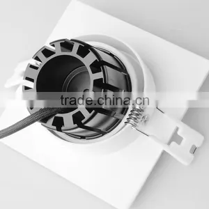 Dimmable LED Ceiling Light Square Shape 10W White/silver/nickel/chroming Color thumbnail-5