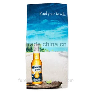 Promotional Custom Microfiber Sublimation Beach Towel Quality Choice thumbnail-2