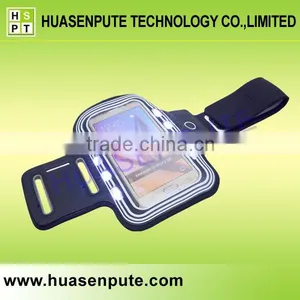 China Mobile Phone LED Armband, Fabric Armband, Phone Armband thumbnail-4