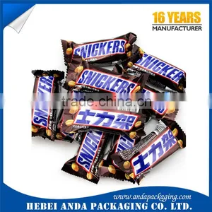 Quality Printing Flexible Plastic Bag Roll for Chocolate Energy Bar Packaging/snack Bar Packaging thumbnail-4