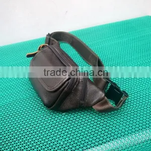 New Design Fashion Man Leather Waist Bag High Capacity Military Waist Bag for Men thumbnail-3