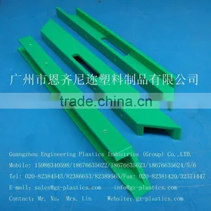 HDPE Plastic UHMWPE PE Polyethylene Nylon Linear Guide Rail/str thumbnail-2
