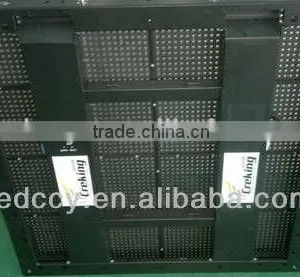 Shenzhen Factory P16 Create Full Color China Outdoor LED Curtain Display Screen Led Full Color Curtain Grid Led Screen thumbnail-1