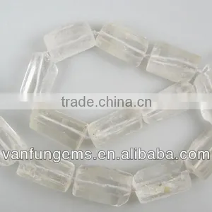 Natural White Quartz Cylinder and Irregular Shape thumbnail-1