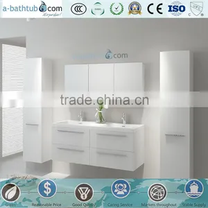 2016 White Sliding Door Bathroom Vanity thumbnail-1