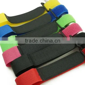Nylon Buckle Adjustable Hook And Loop Straps Belt Wrap Cable Tie thumbnail-6