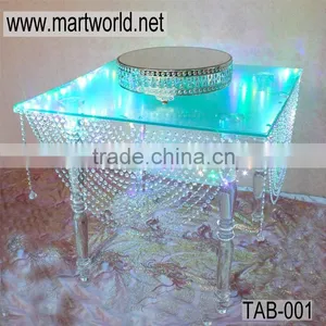 Customized Acrylic Crystal Table With LED Light(TAB-001) Quality Choice thumbnail-1