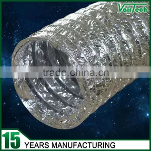 60~500mm Hvac Ducting Fire Resistant Aluminum Foil Flexible Duct Machine thumbnail-6