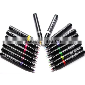 Hotsell Nail Art Designs 16 Colors DIY Nail Use Nail Art Pen thumbnail-2