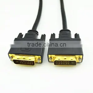 Gold Plated Connector CCS/BC/TC M to M Dvi to av Adapter 24+1 Wrapped PVC thumbnail-3