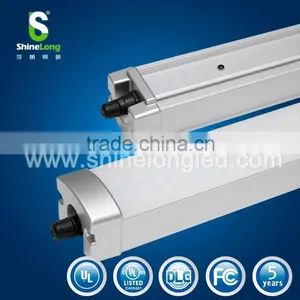 IP65 Tri-proof Light Fixture 50W With Aluminum Housing, PC Cover thumbnail-1