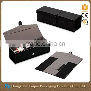 Custom Made Folding Cardboard Wine Bottle Box thumbnail-1