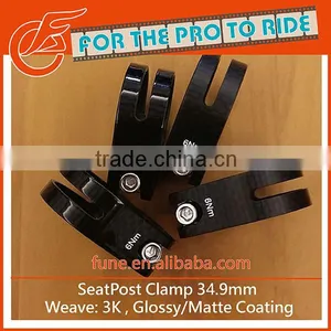 Full Carbon Bike Bicycle Seat Clamp 31.8/34.9mm thumbnail-1