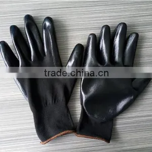 Nitrile Coated Polyester Gloves/fitness Gloves thumbnail-1