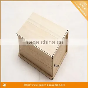 Accepting Custom Order Unfinished Pine Wooden Storage Box thumbnail-2