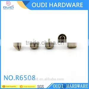 SGS Ccertificated Copper Material Bullet Shape Garment Accessories Garment Button thumbnail-1