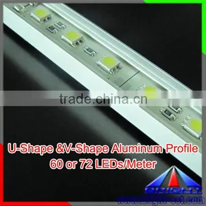 SMD5050 Aluminum Profile Dripping IP65 Waterproof LED Rigid Bar Light,60leds/Meter, 12V/24vDC thumbnail-2