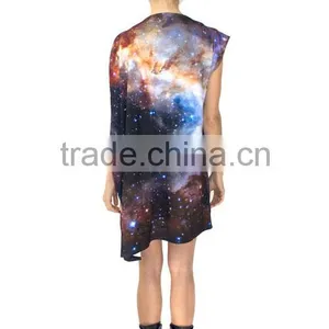 Galaxy Teenage Designer Pregnant Party Dress Hot thumbnail-4