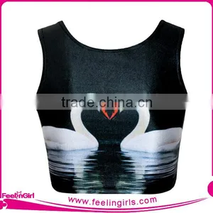 Factory Price Fancy Wholesale Summer Crop Tops Fancy thumbnail-3