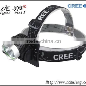 Super Bright Rechargeable Aluminum LED Headlight Headlamp thumbnail-1